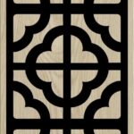 Decorative Slotted Panel 696 Pattern PDF File