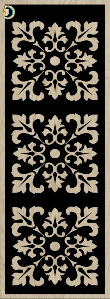 Decorative Slotted Panel 697 Pattern PDF File