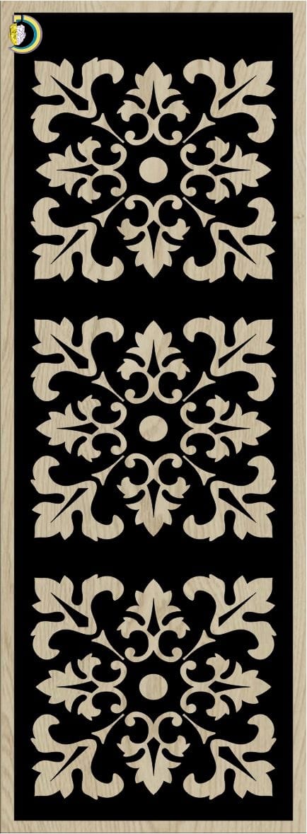 Decorative Slotted Panel 697 Pattern PDF File