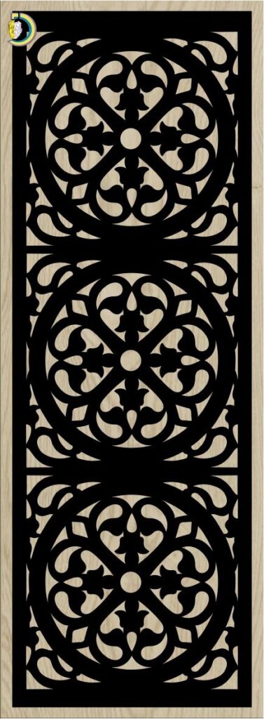 Decorative Slotted Panel 698 Pattern PDF File