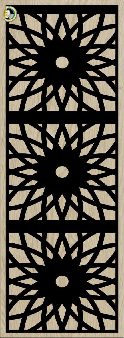 Decorative Slotted Panel 701 Pattern PDF File