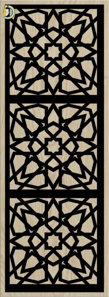 Decorative Slotted Panel 703 Pattern PDF File