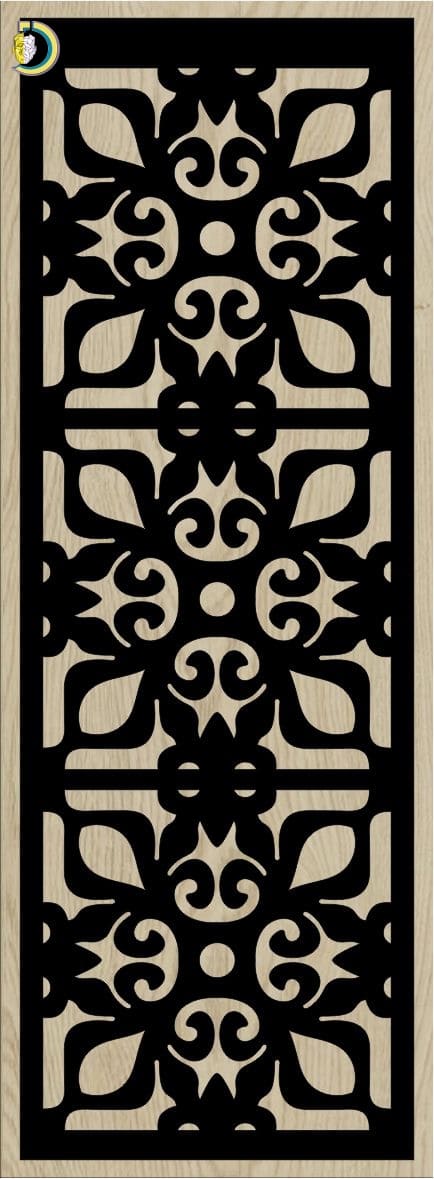 Decorative Slotted Panel 705 Pattern PDF File