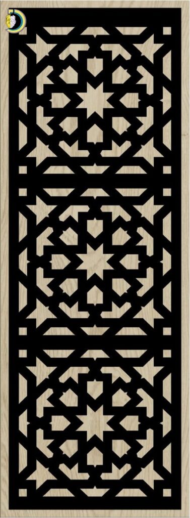 Decorative Slotted Panel 707 Pattern PDF File