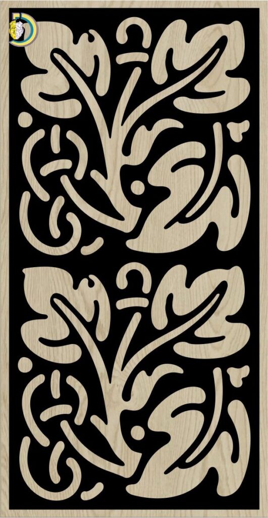 Decorative Slotted Panel 709 Pattern PDF File