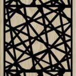 Decorative Slotted Panel 713 Pattern PDF File