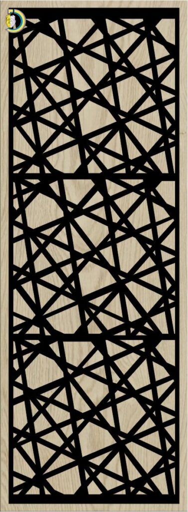 Decorative Slotted Panel 713 Pattern PDF File