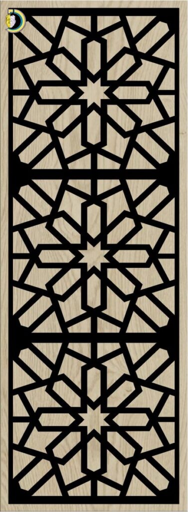 Decorative Slotted Panel 714 Pattern PDF File