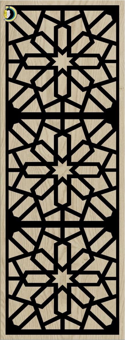 Decorative Slotted Panel 714 Pattern PDF File