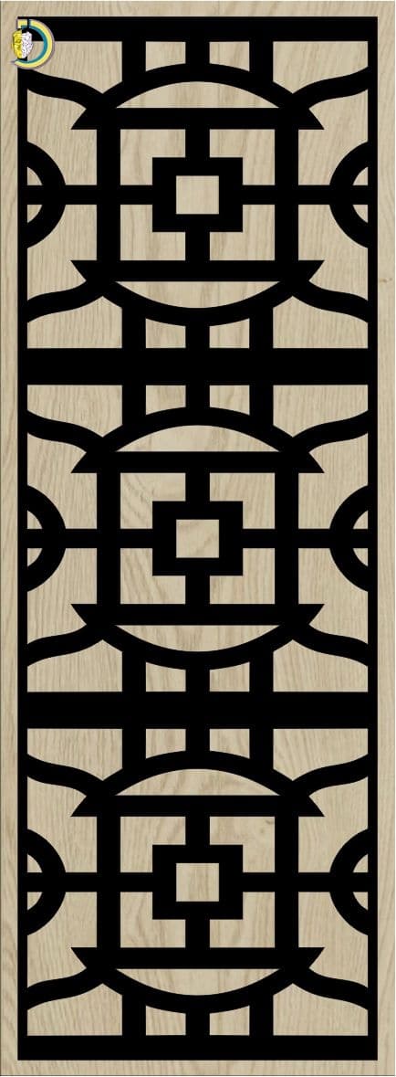 Decorative Slotted Panel 715 Pattern PDF File