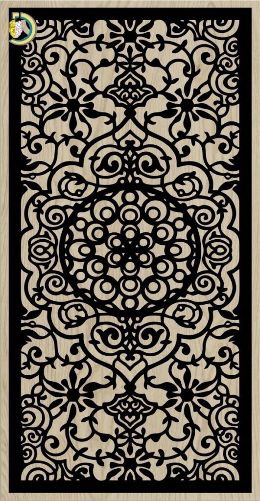 Decorative Slotted Panel 718 Pattern PDF File