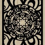 Decorative Slotted Panel 726 Pattern PDF File