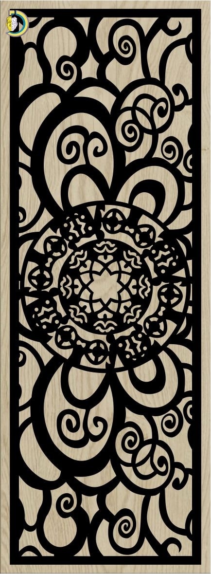 Decorative Slotted Panel 726 Pattern PDF File