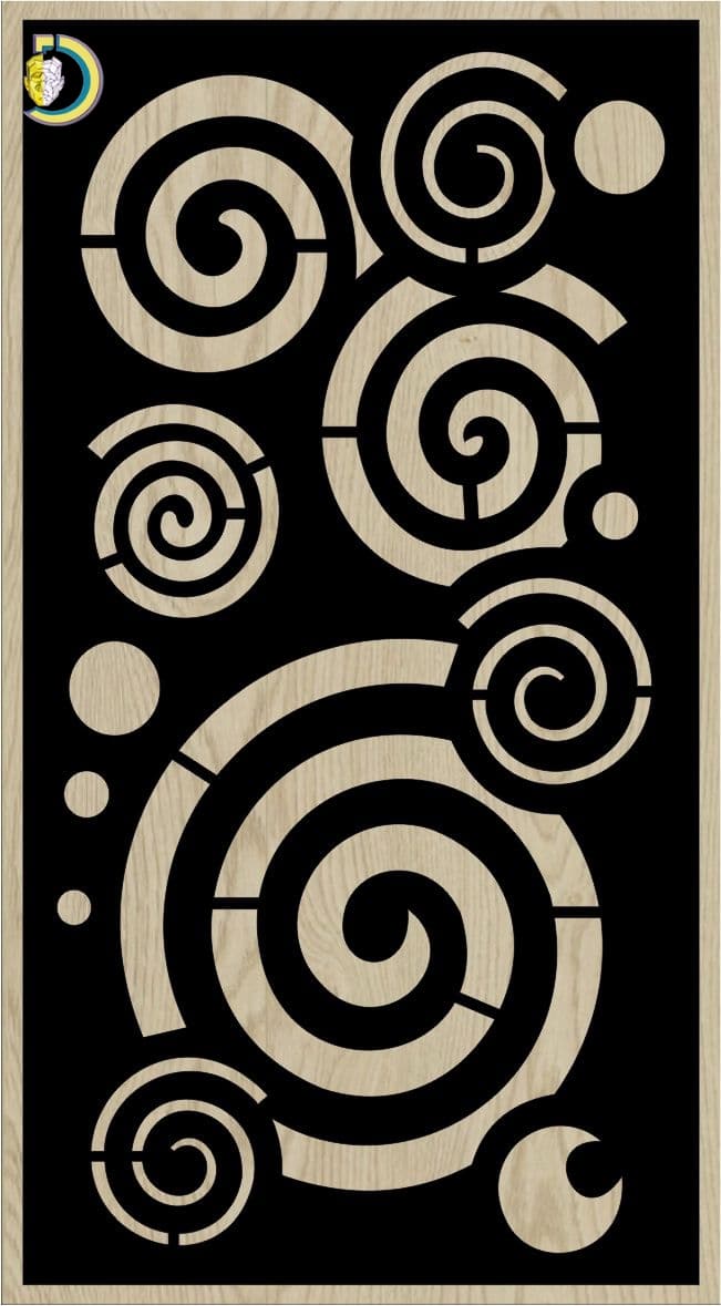 Decorative Slotted Panel 729 Pattern PDF File