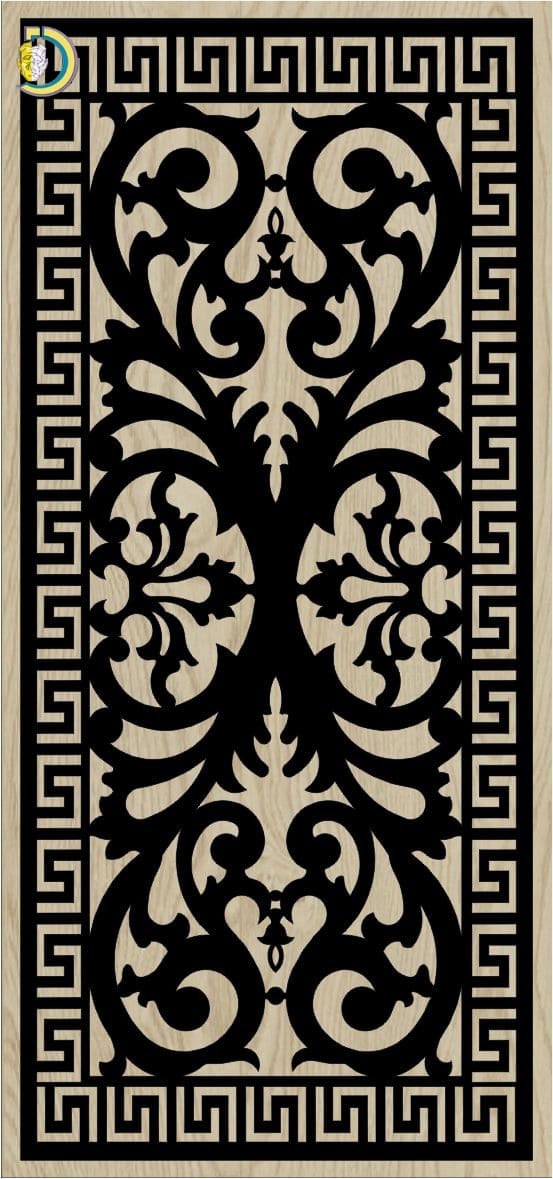 Decorative Slotted Panel 734 Pattern PDF File