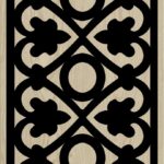 Decorative Slotted Panel 744 Pattern PDF File