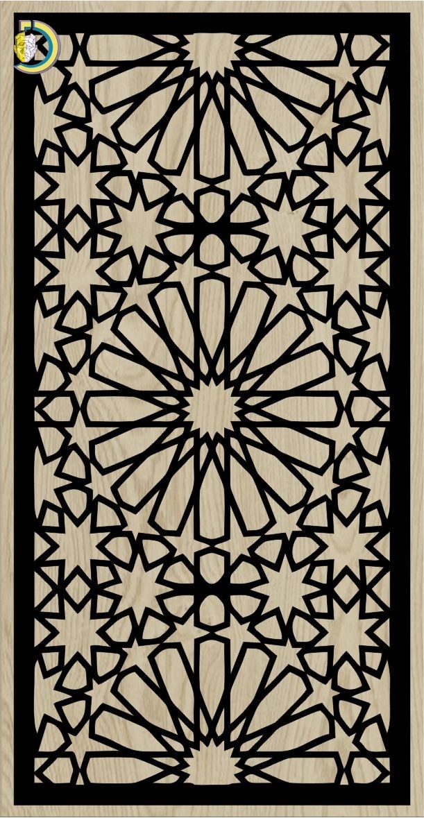 Decorative Slotted Panel 745 Pattern PDF File