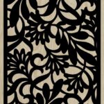 Decorative Slotted Panel 747 Pattern PDF File