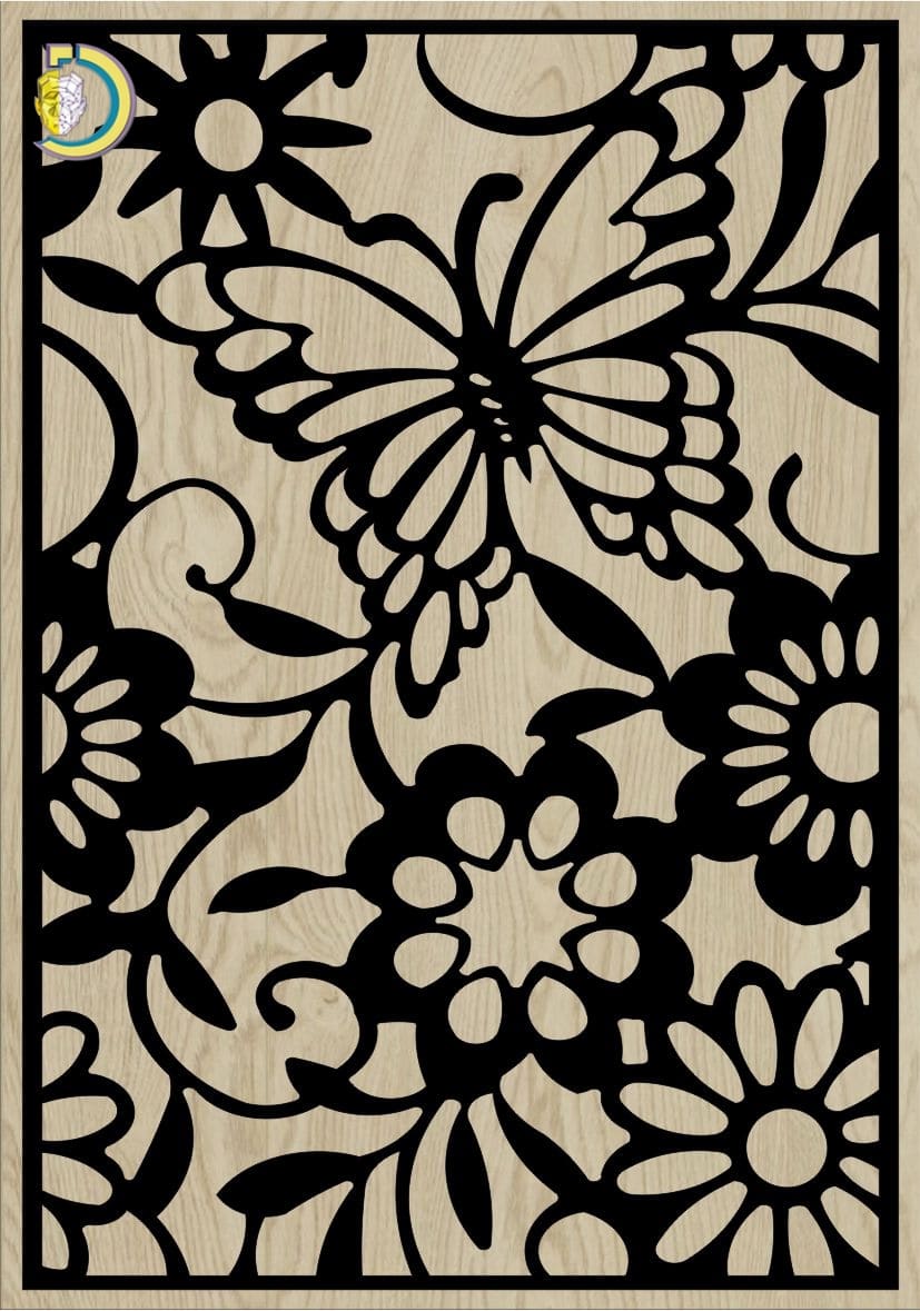 Decorative Slotted Panel 753 Pattern PDF File