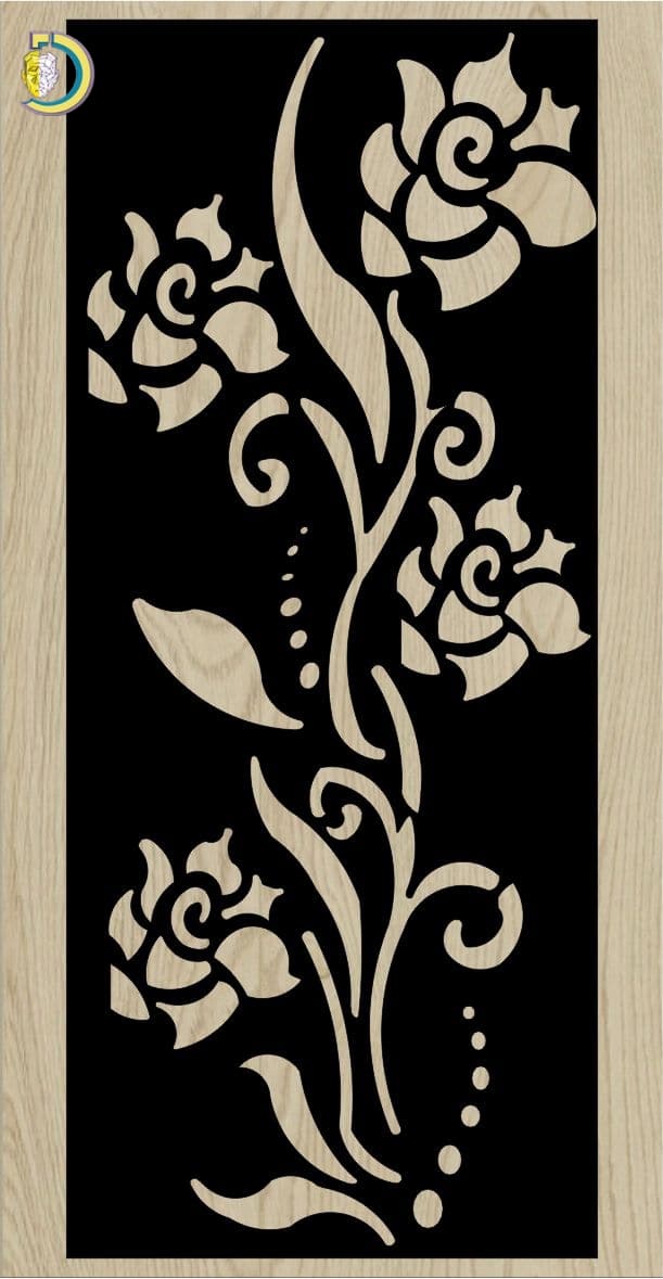 Decorative Slotted Panel 755 Pattern PDF File