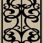 Decorative Slotted Panel 762 Pattern PDF File