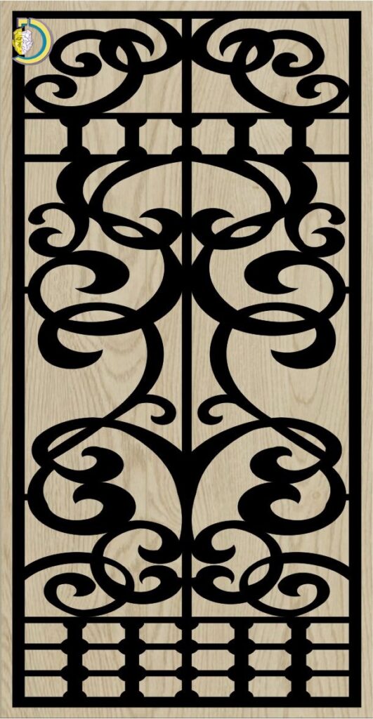 Decorative Slotted Panel 762 Pattern PDF File