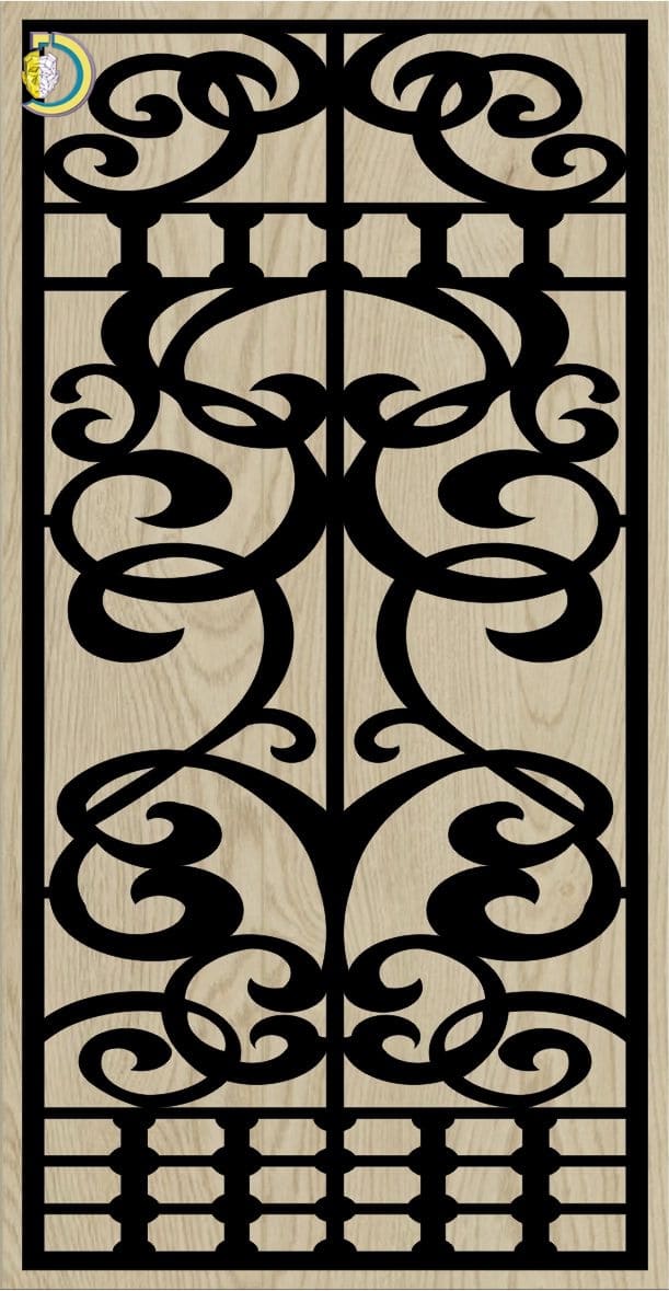 Decorative Slotted Panel 762 Pattern PDF File