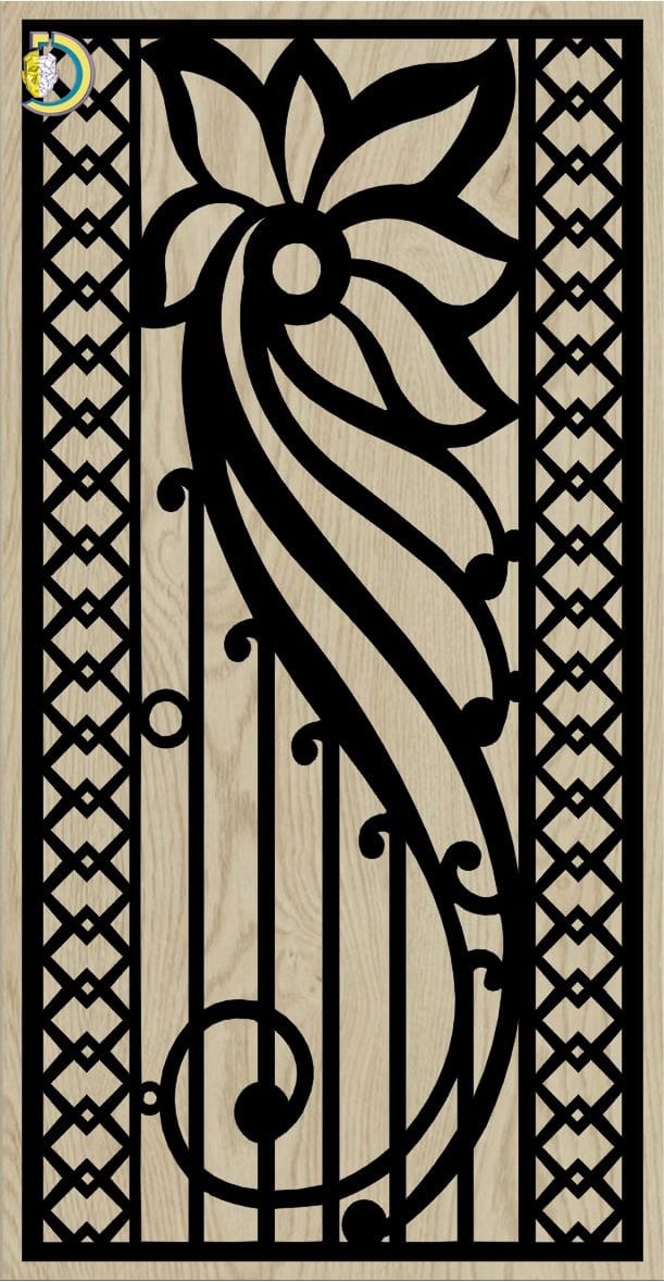 Decorative Slotted Panel 772 Pattern PDF File