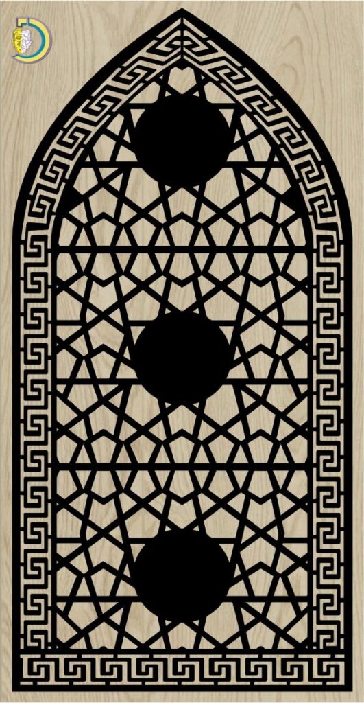 Decorative Slotted Panel 779 Pattern PDF File