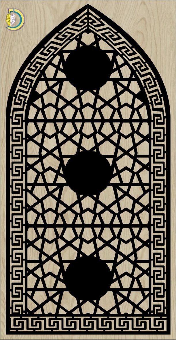 Decorative Slotted Panel 779 Pattern PDF File