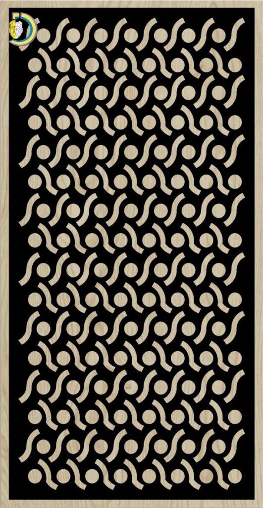 Decorative Slotted Panel 782 Pattern PDF File