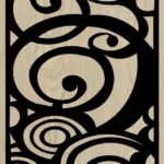 Decorative Slotted Panel 783 Pattern PDF File