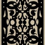 Decorative Slotted Panel 785 Pattern PDF File