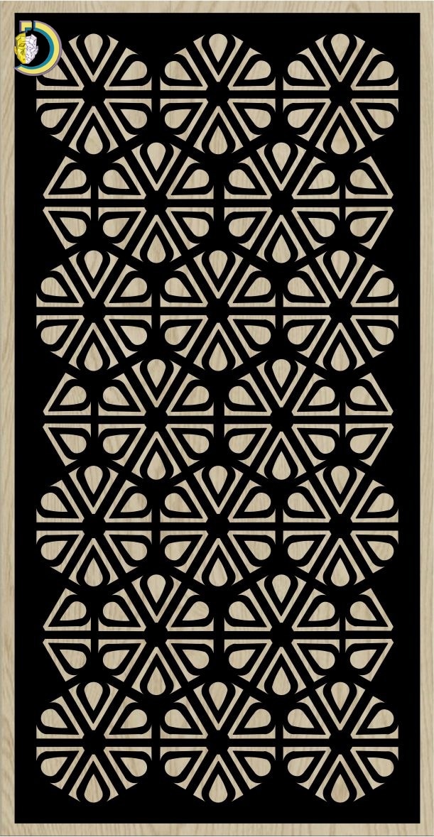 Decorative Slotted Panel 787 Pattern PDF File