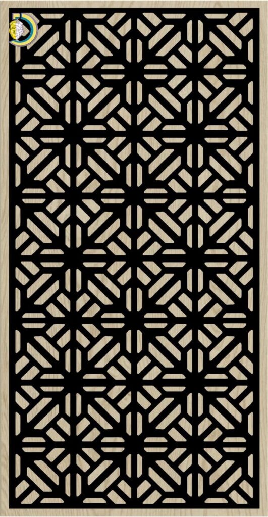 Decorative Slotted Panel 788 Pattern PDF File