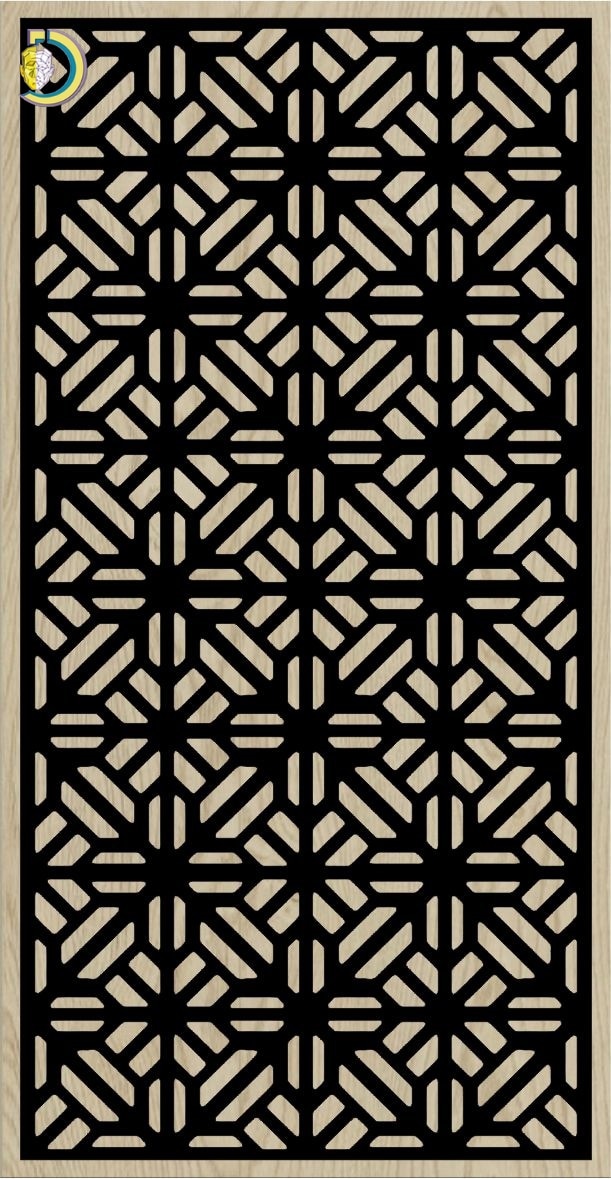 Decorative Slotted Panel 788 Pattern PDF File