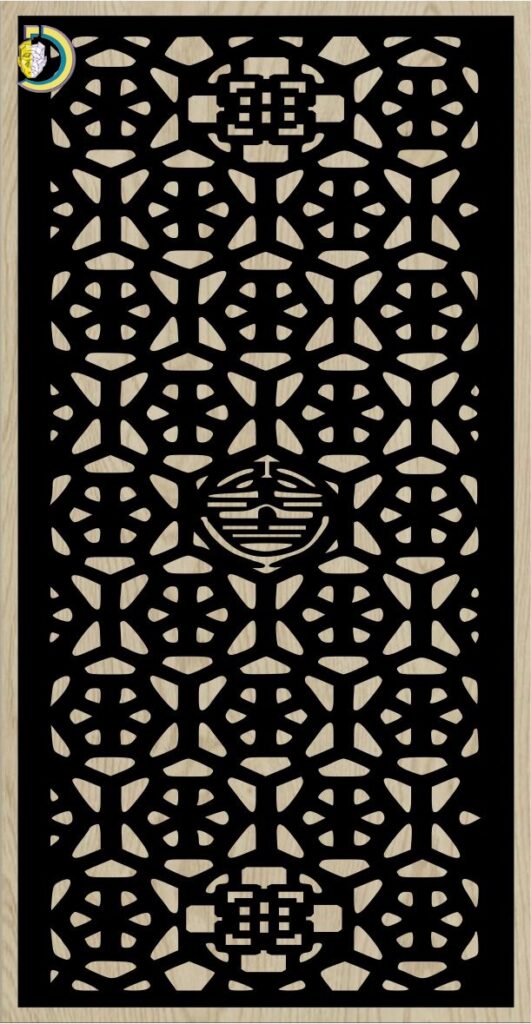 Decorative Slotted Panel 793 Pattern PDF File