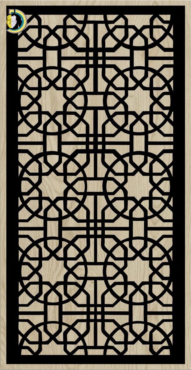 Decorative Slotted Panel 797 Pattern PDF File