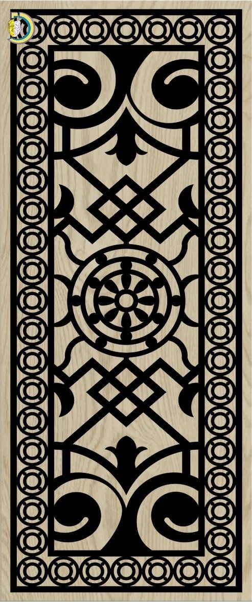 Decorative Slotted Panel 798 Pattern PDF File