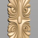 Interior Decor Capital 125 Wood Carving Pattern For CNC Router