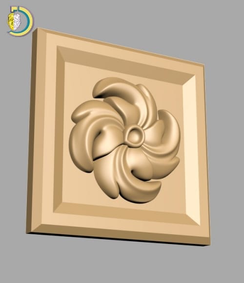 Interior Decor Capital 140 Wood Carving Pattern For CNC Router