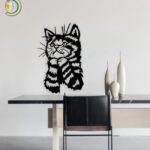 Kitten Wall Decor Free CDR DXF Vector