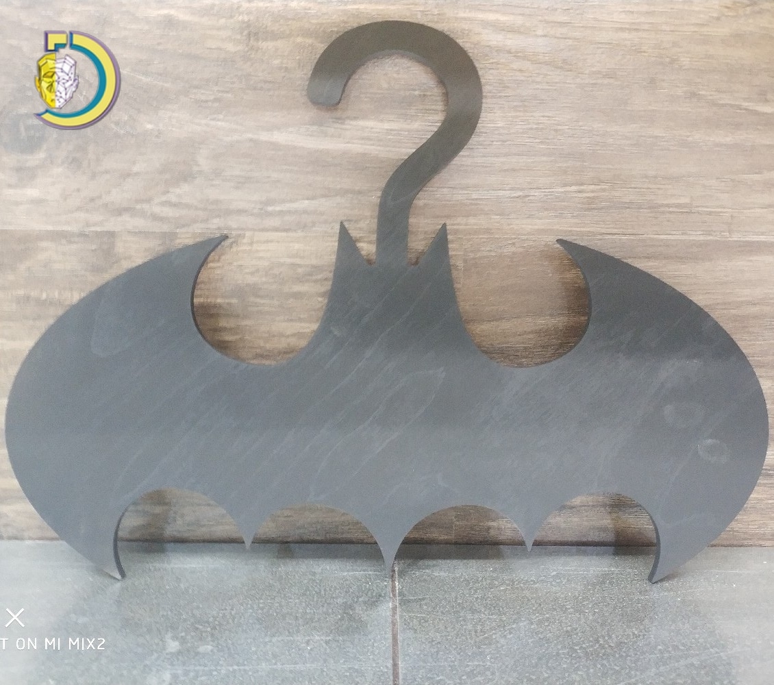 Laser Cut Batman Hanger CDR Free Vector