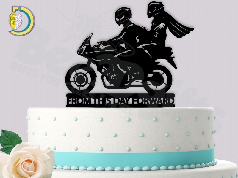 Laser Cut Biker Topper CDR Free Vector