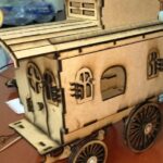 Laser Cut Fantasy Laser Cut Caravan Free Vector