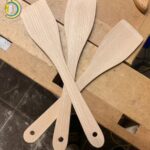 Laser Cut French Spatula DXF Vector