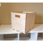 Laser Cut Ikea Kallax Storage Box Free Vector