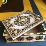 Laser Cut Intricate Jewelry Box 4mm Free Vector