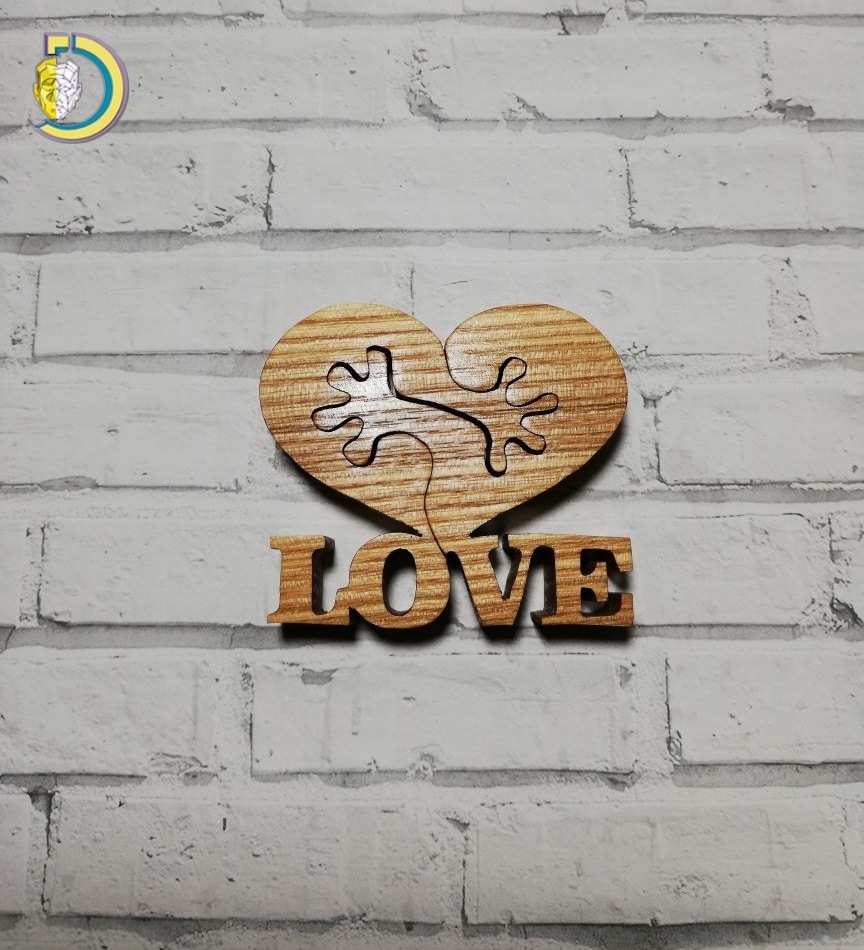 Laser Cut Love Heart Holding Hands Free CDR Vector