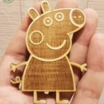 Laser Cut Peppa Pig Free Vector